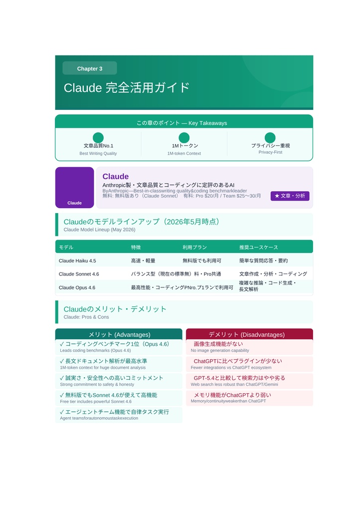 AIプロフェッショナル完全攻略ブック 2026
