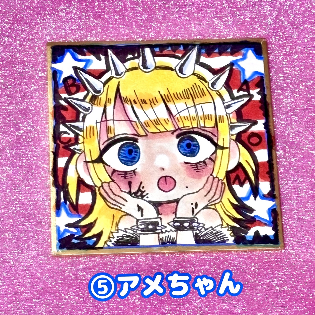 原画⭐︎mini色紙