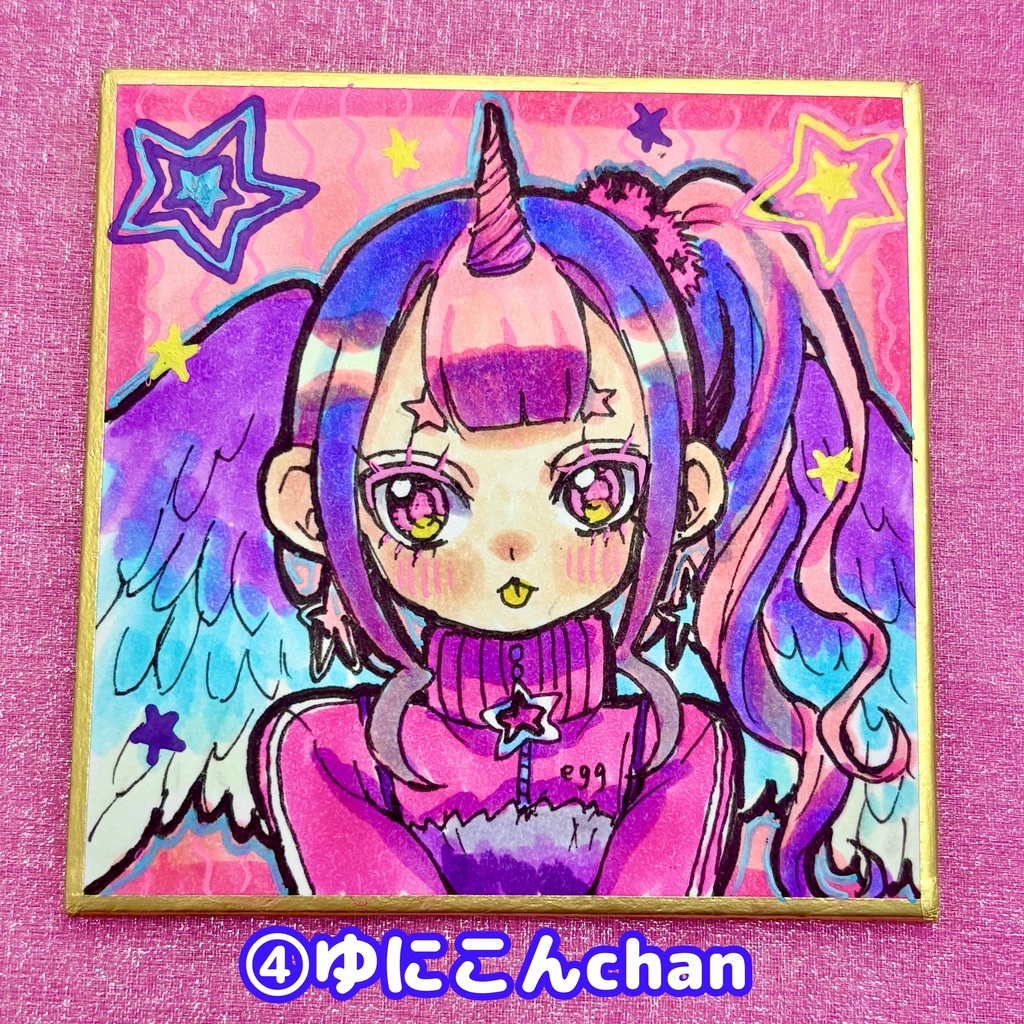 原画⭐︎mini色紙