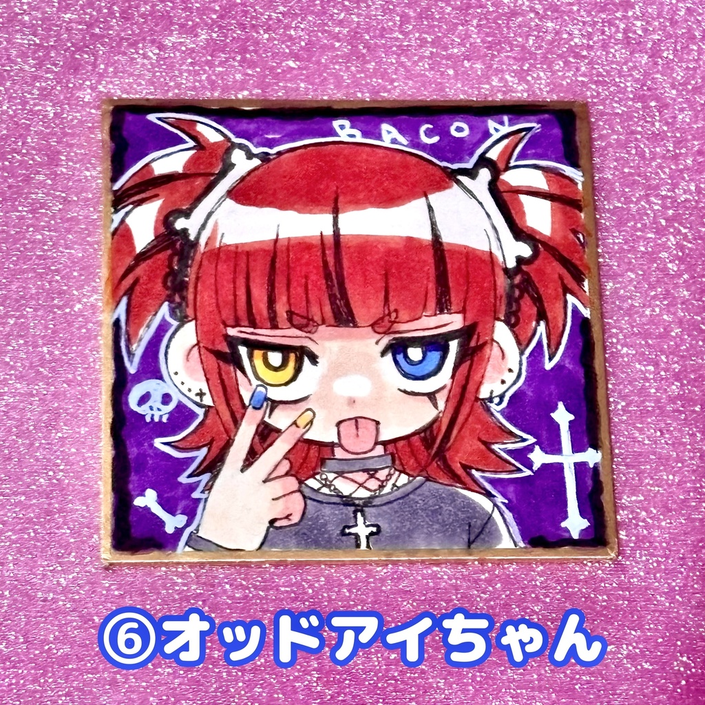 原画⭐︎mini色紙