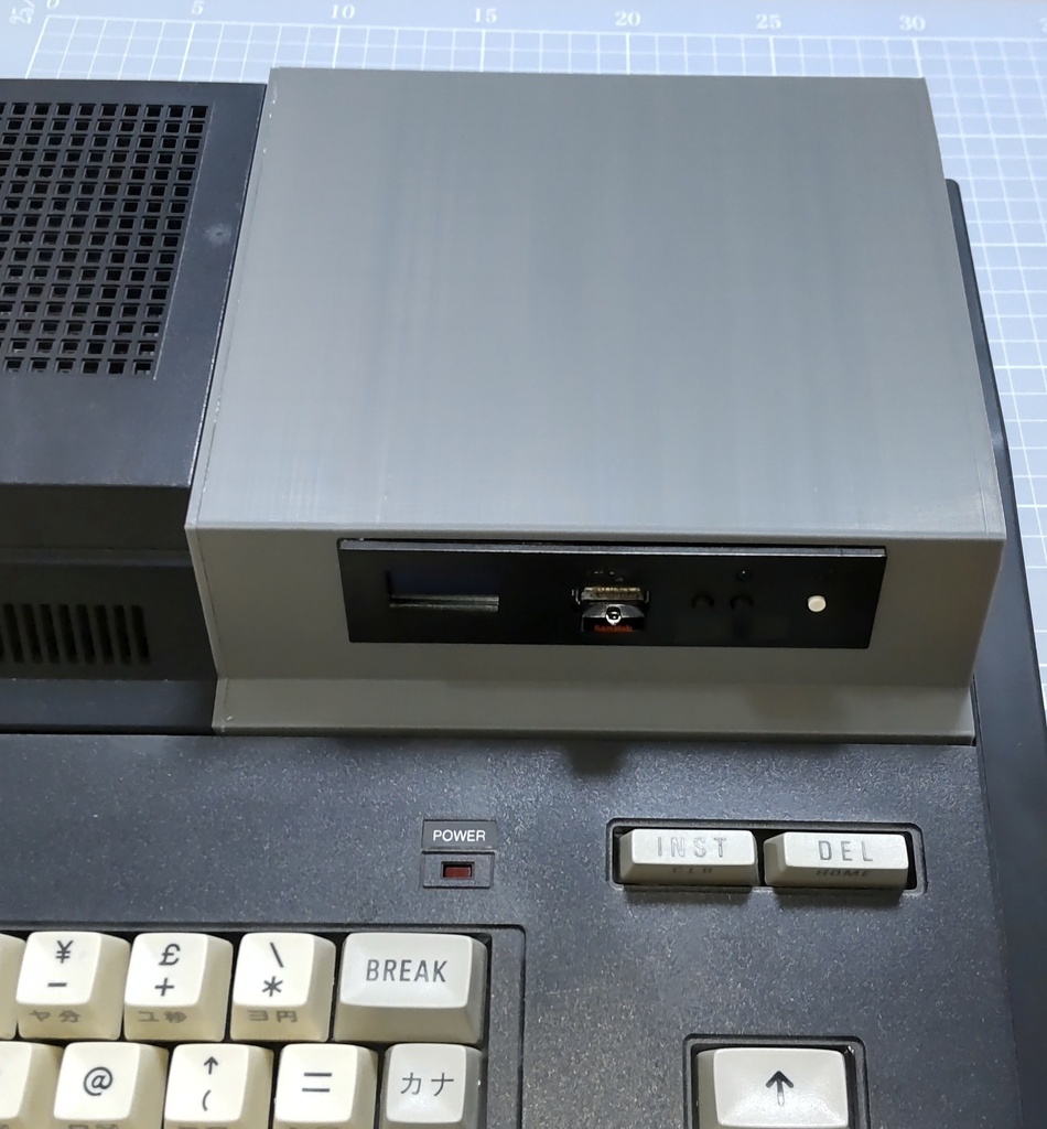 MZ-1500用FF Gotek QDハウジング3Dモデルデータ