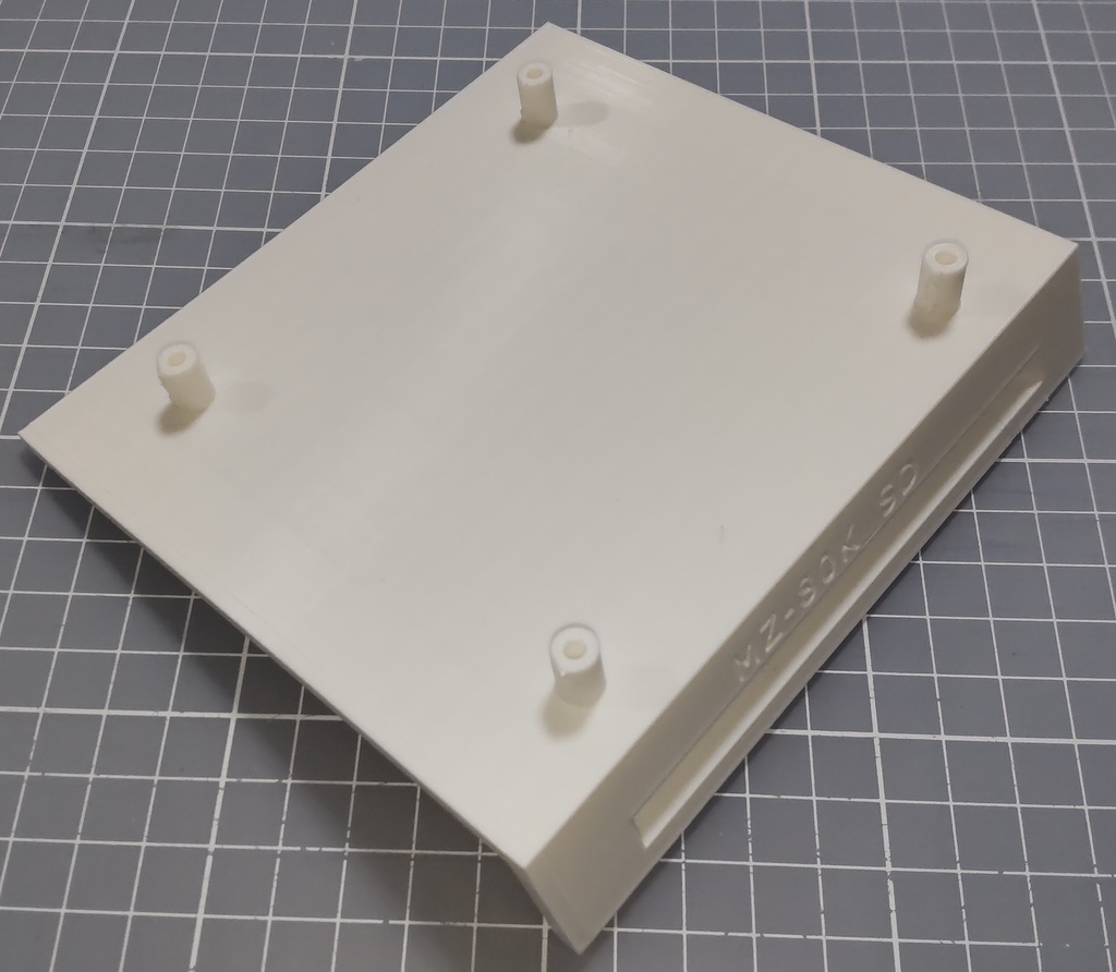MZ-1200用MZ-80K_SDトレイ3Dモデルデータ