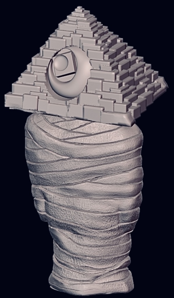 ゼルコード 3D出力品 未塗装フィギュア