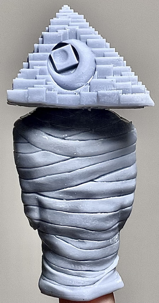 ゼルコード 3D出力品 未塗装フィギュア