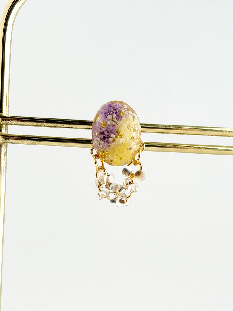 イヤリング/ピアス  かすみ草A