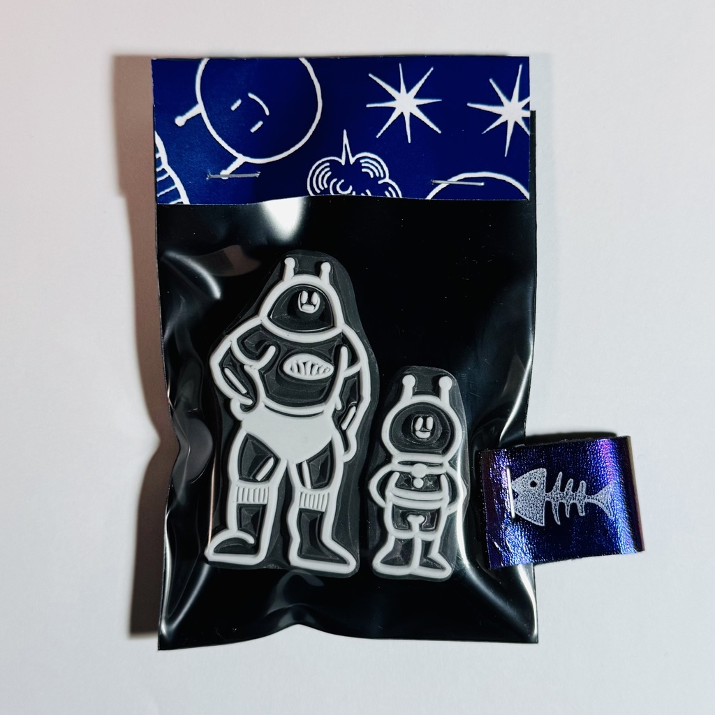 宇宙人デス。はんこ【2コセット】