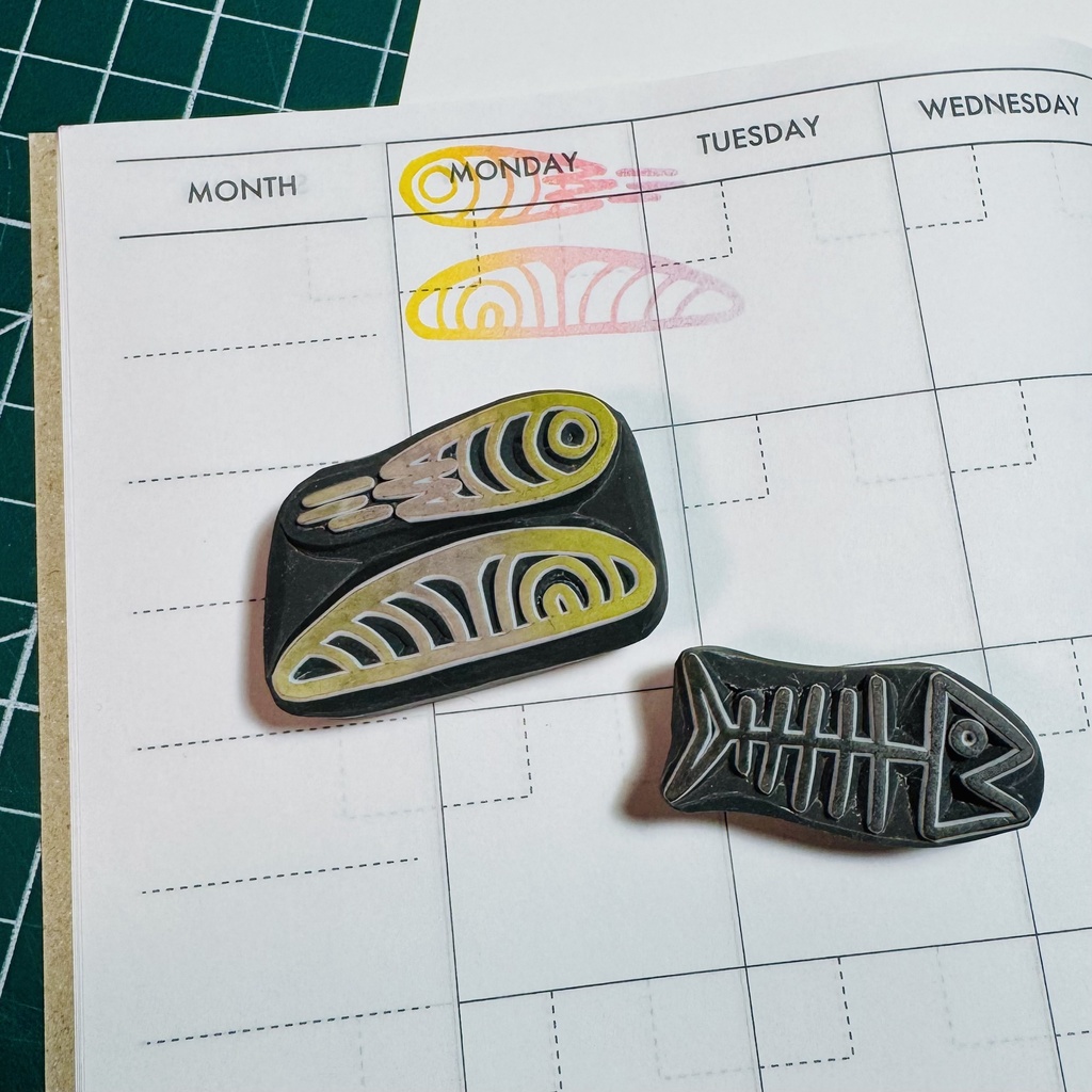 鮭メテオ【はんこ2コセット】