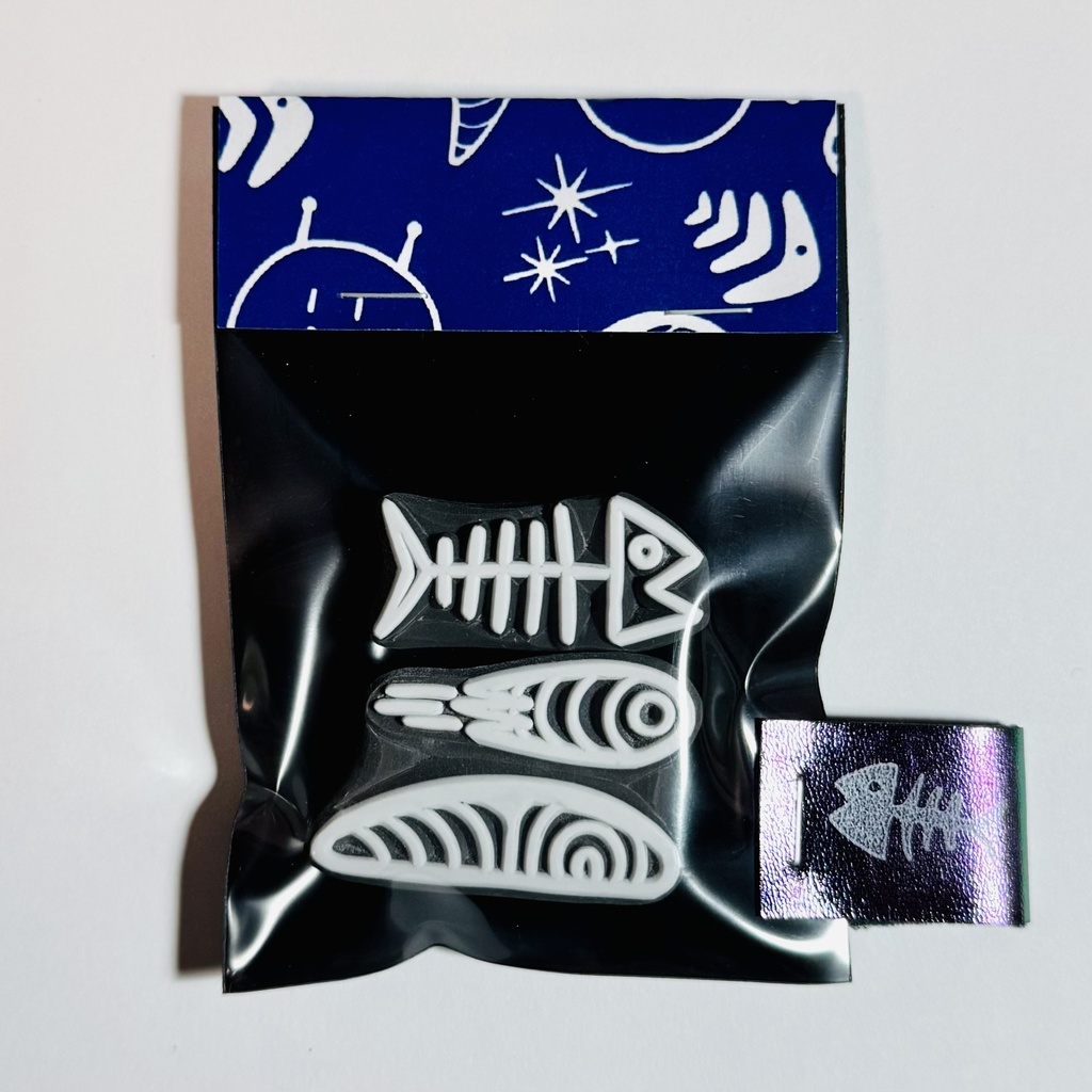 鮭メテオ【はんこ2コセット】