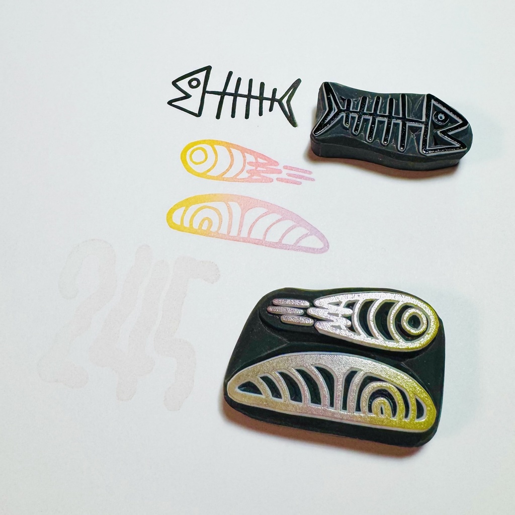 鮭メテオ【はんこ2コセット】