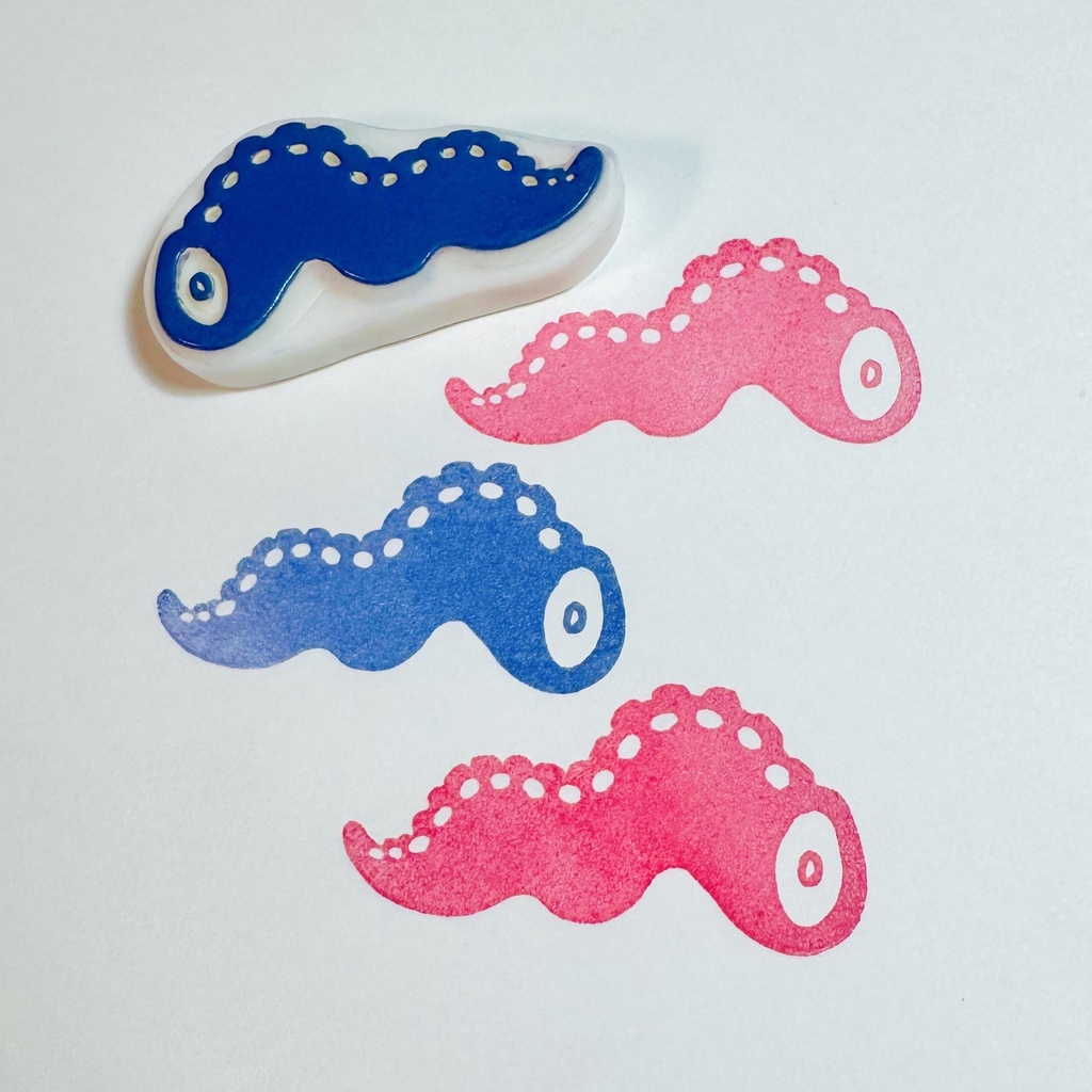 たこあしはんこ(ちぢこまり)