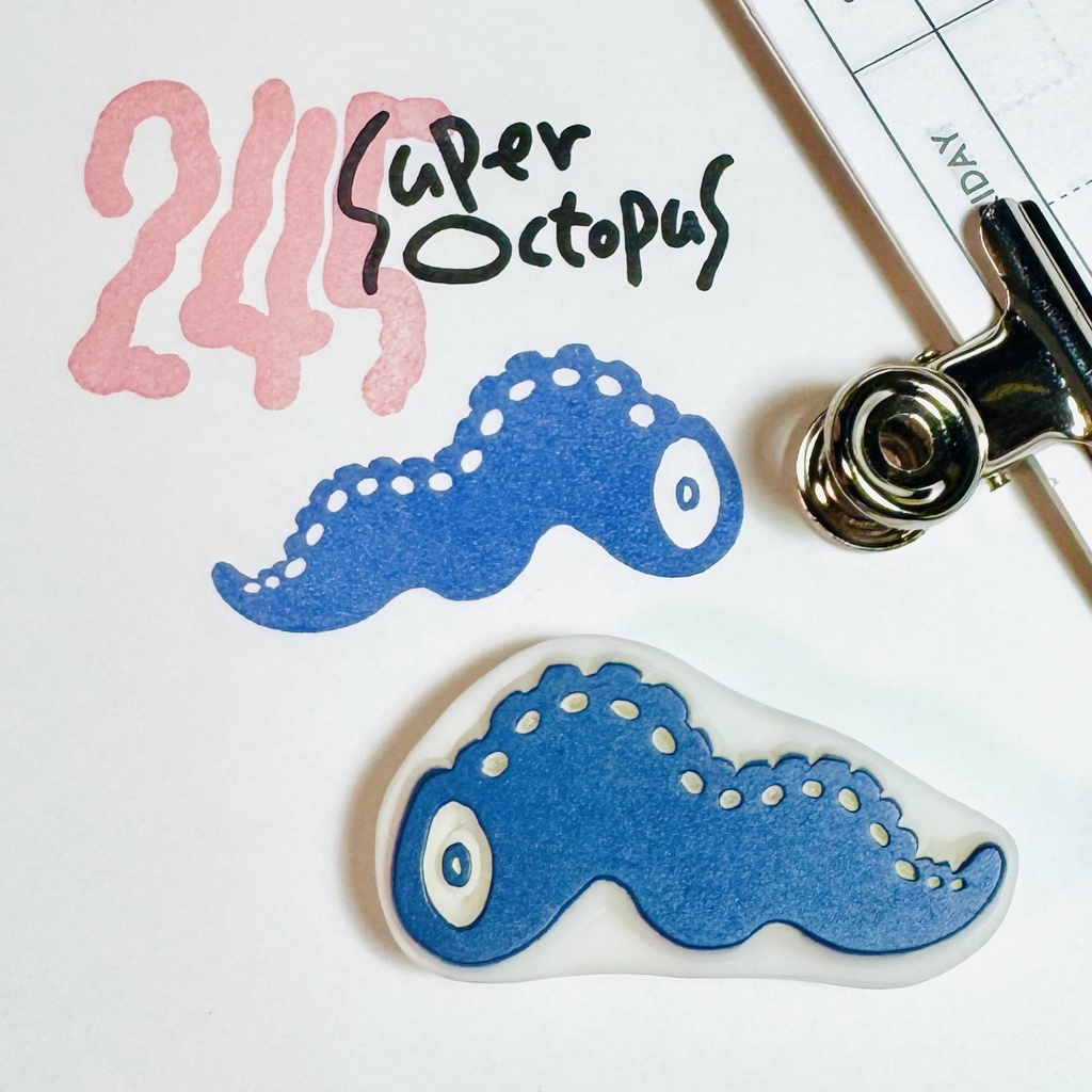 たこあしはんこ(ちぢこまり)