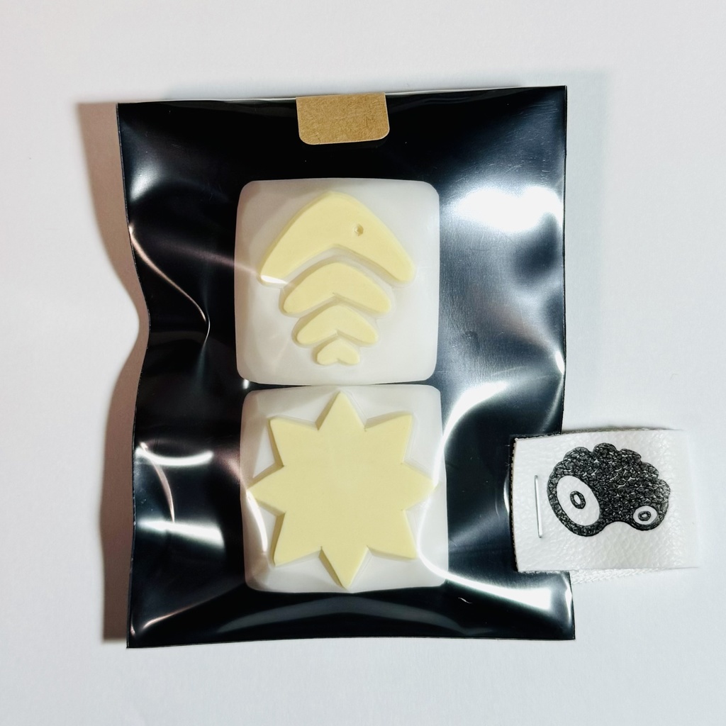 ミッドなフィッシュ【キントーはんこ2こセット】