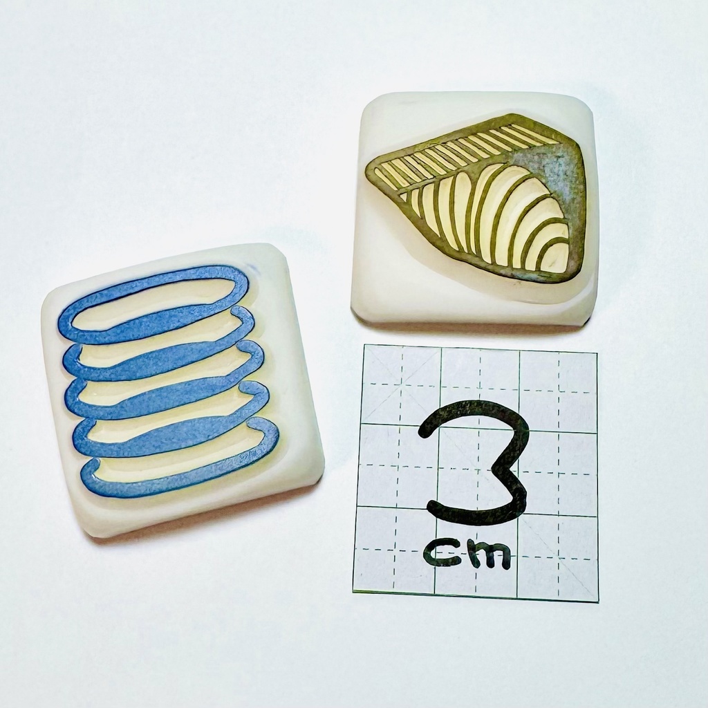 いい感じの切り身【キントーはんこ2コセット】