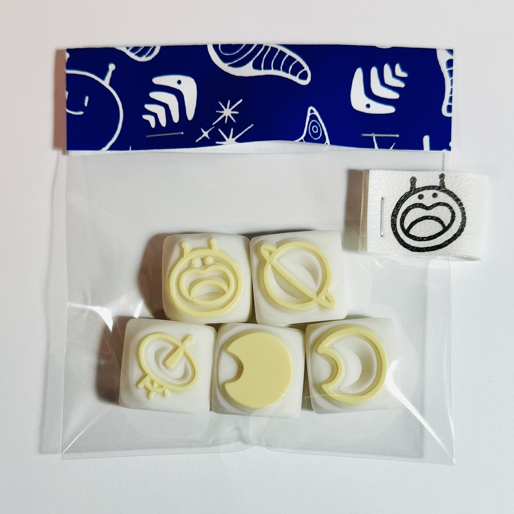 てんたいかんそく【ミニはんこ5コセット】