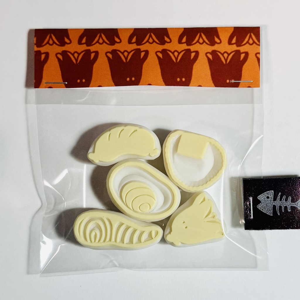 朝食はんこ【5コセット】