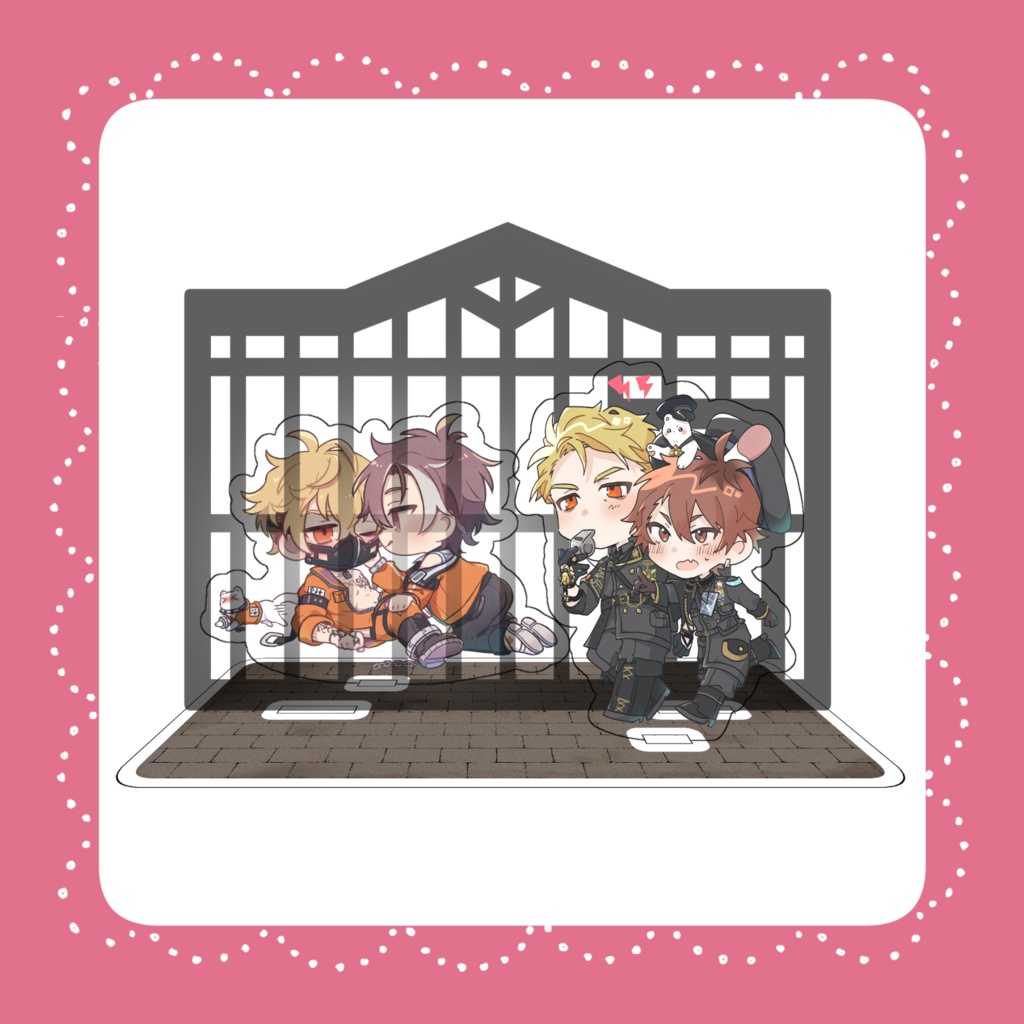 監獄ABO合作ジオラマ