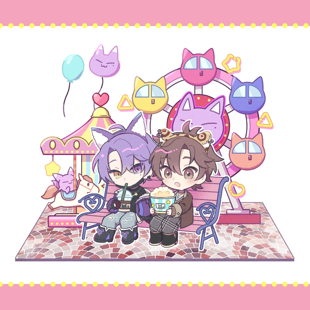 玖エイ遊園地ジオラマ