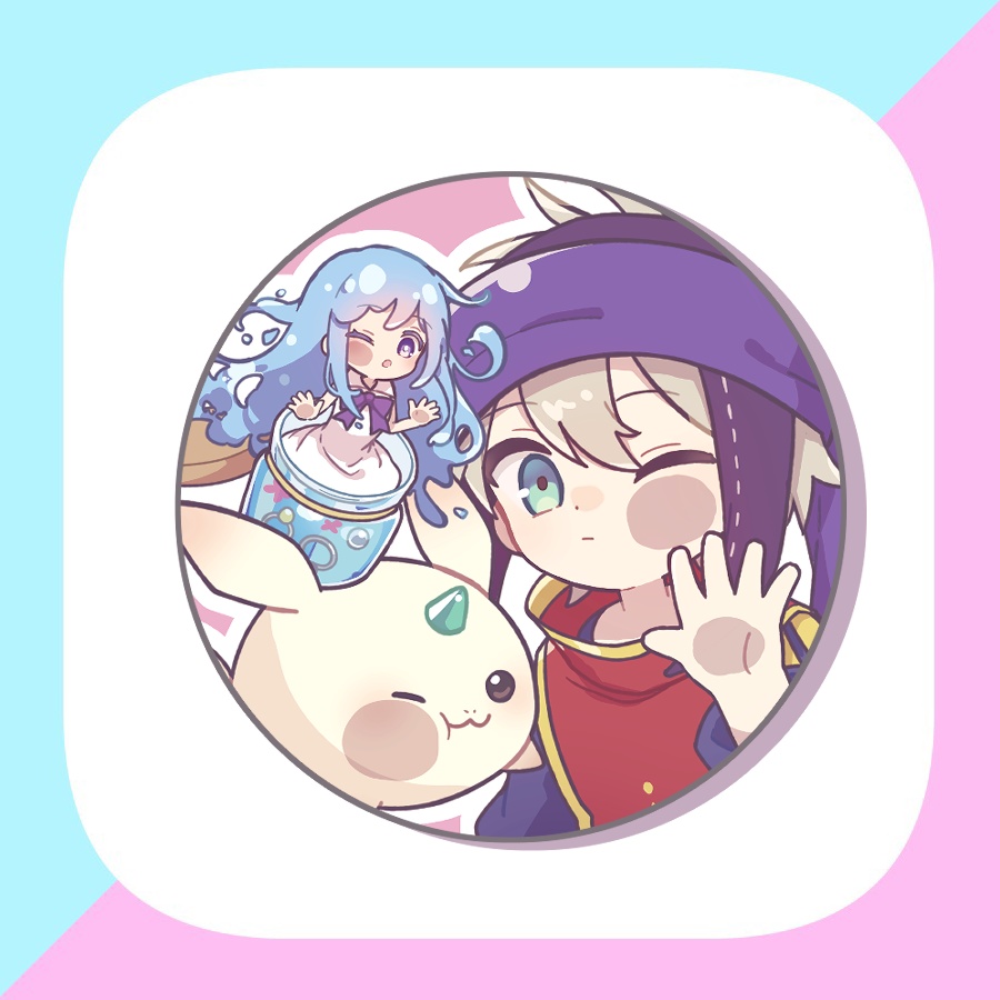 ユウメルトト ぷに缶バッジ