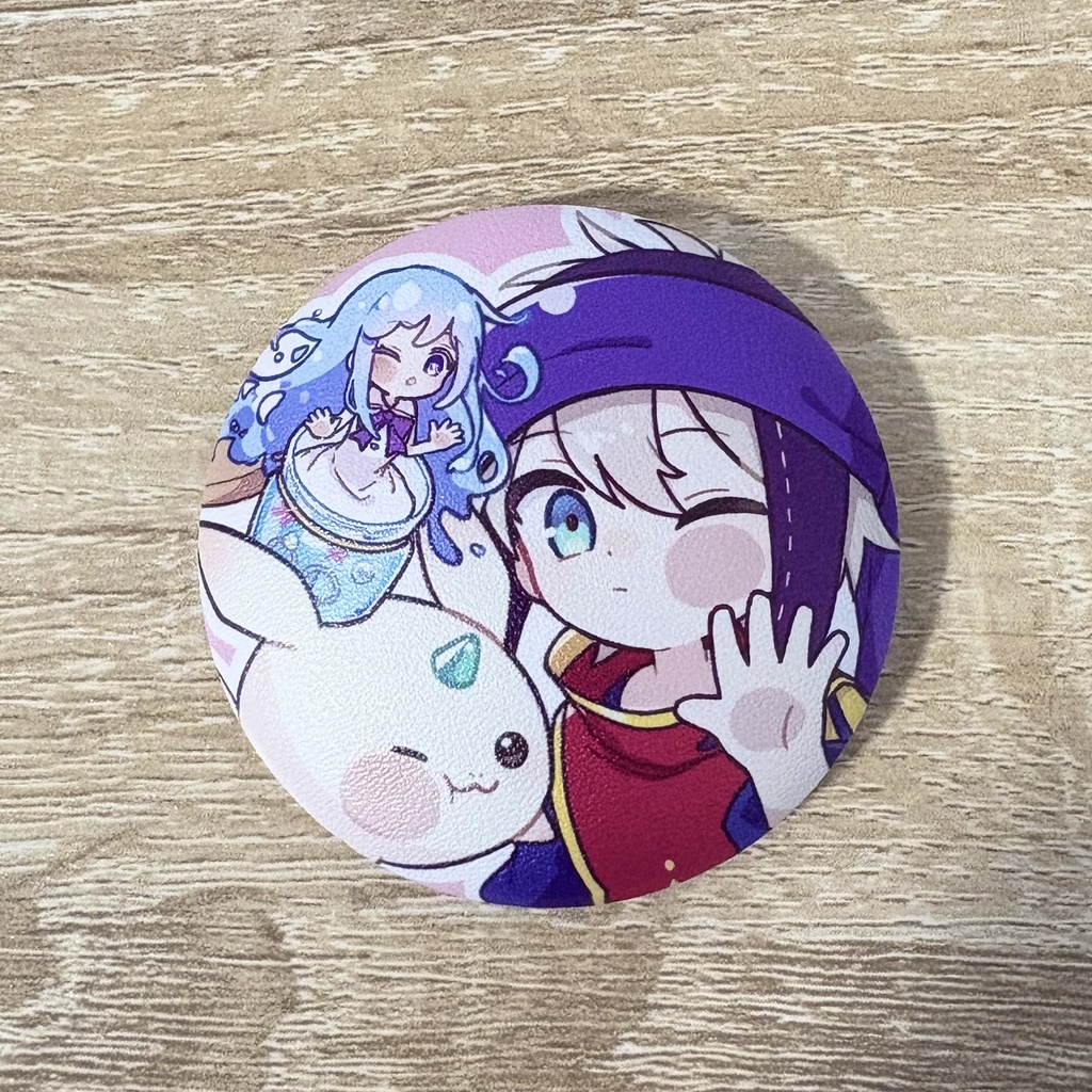 ユウメルトト ぷに缶バッジ