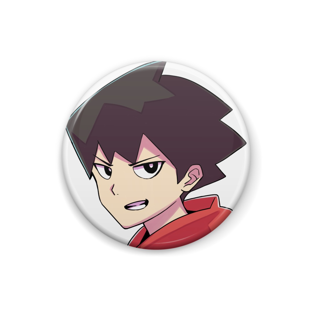 赤尾　缶バッチ