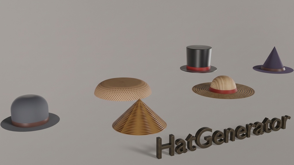 帽子生成ジェネレーター/HatGenerator
