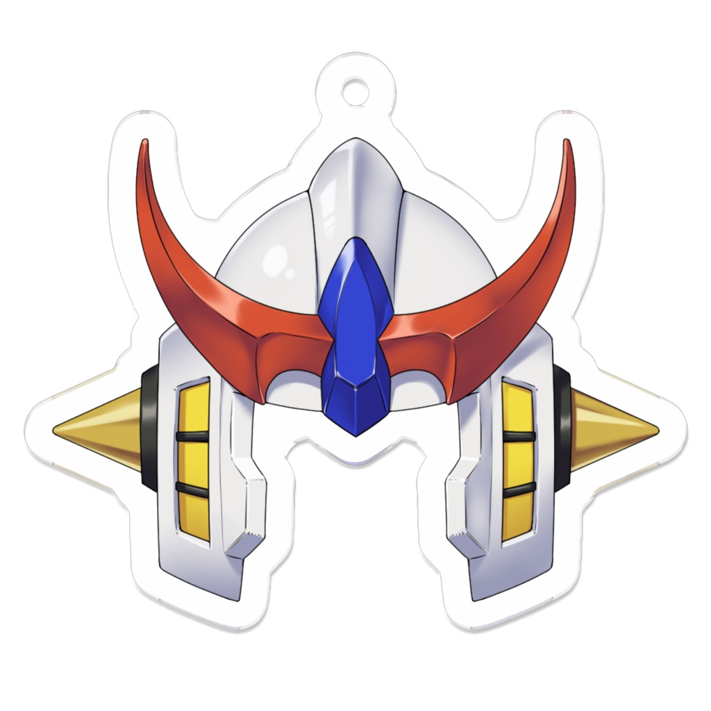 DXベルメット アクリルキーホルダー(50×50mm)