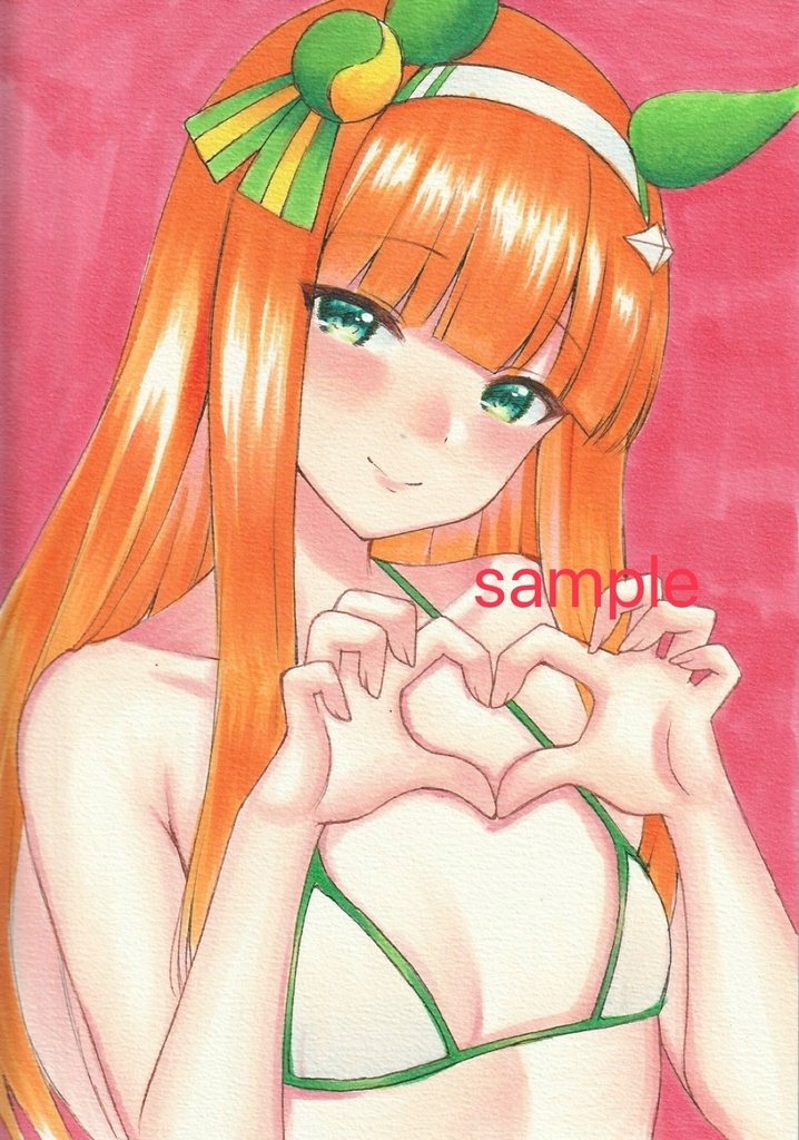 A5イラスト ウマ娘 サイレンススズカ 