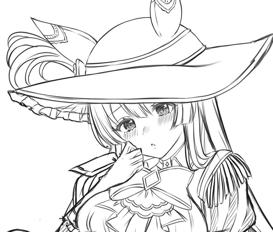 手描きイラスト これから作成！ A4  サトノダイヤモンド 騎士ver