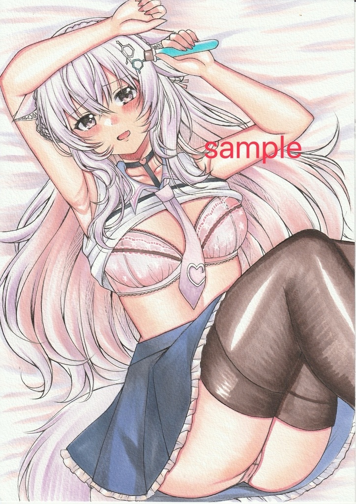 手描きイラスト ホロライブ 博衣こより