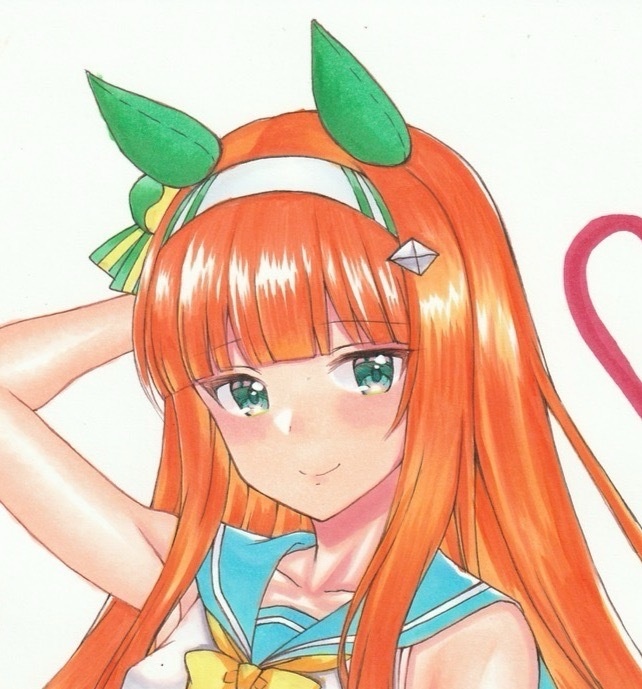 手描きイラスト ウマ娘A4 サイレンススズカ