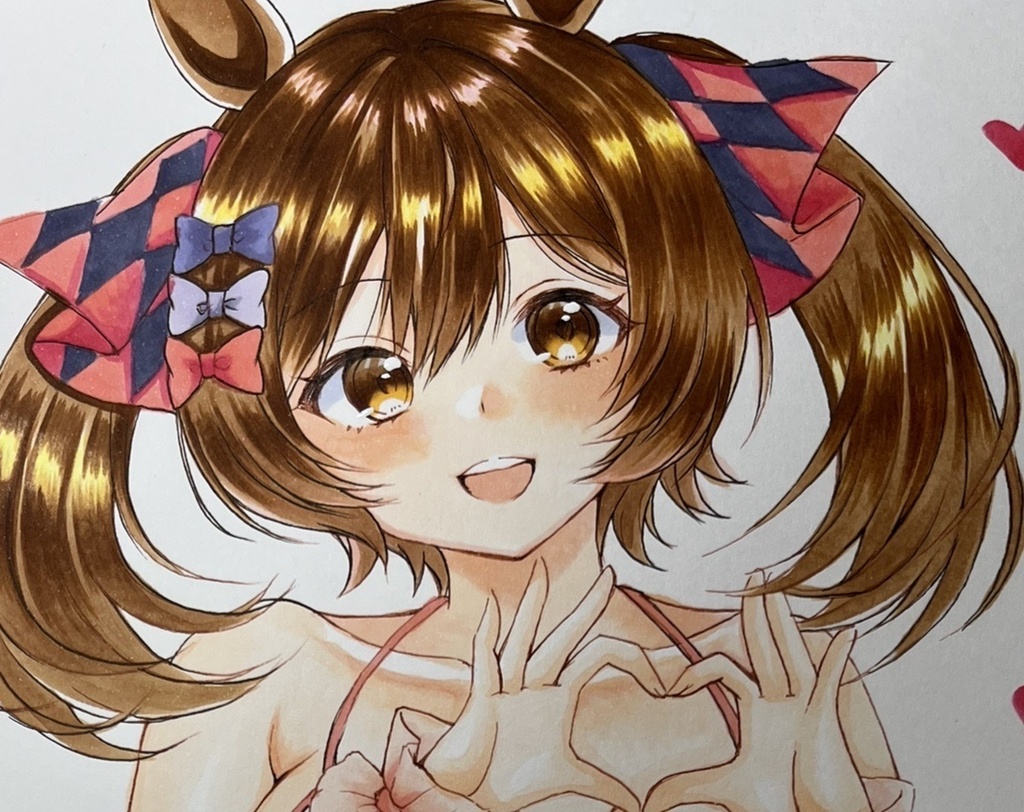 手描きイラスト　A4サイズ　スマートファルコン