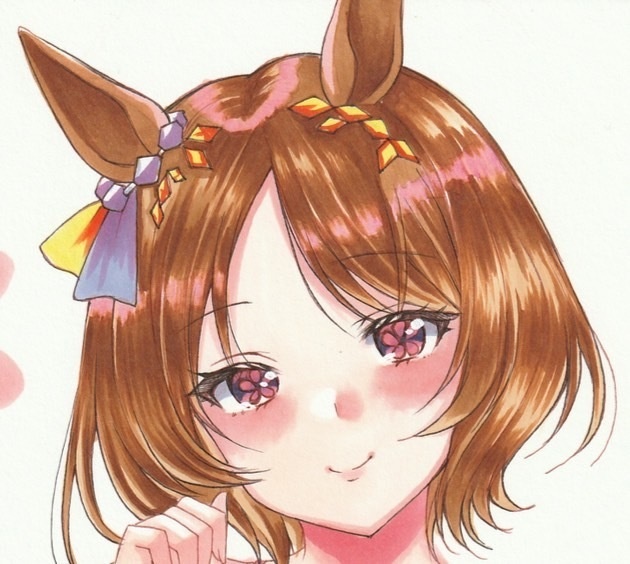 手描きイラスト　B 5サイズ　サクラローレル