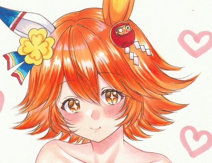 手描きイラスト A4 ウマ娘 マチカネフクキタル