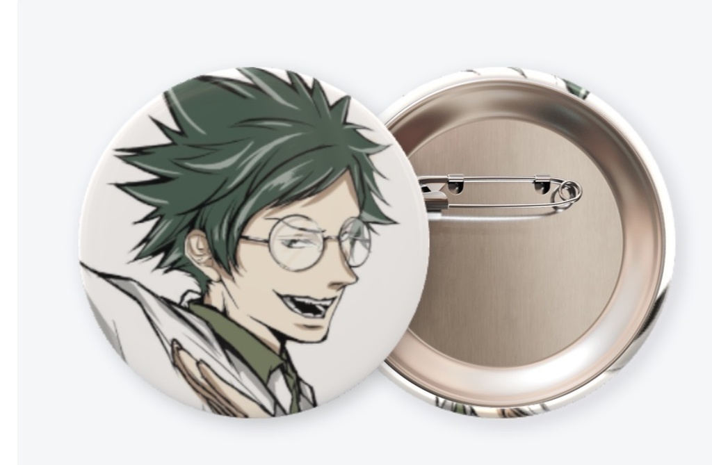 家庭教師ヒットマンREBORN ヴェルデ 缶バッチ2