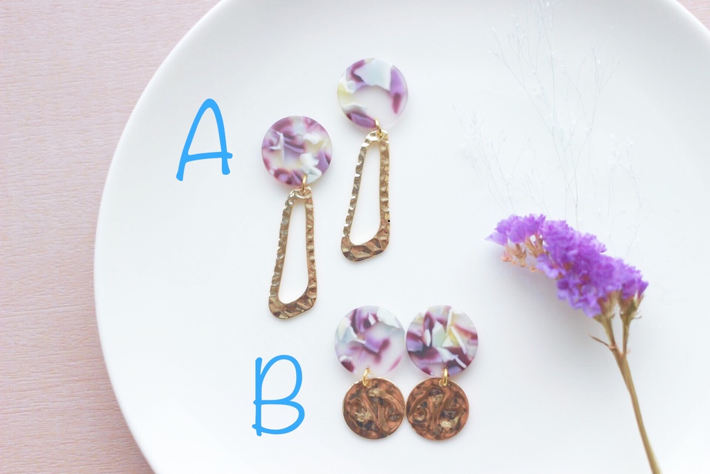 【ヒプマイ】🐺麻天狼💉神宮寺寂雷イメージイヤリング