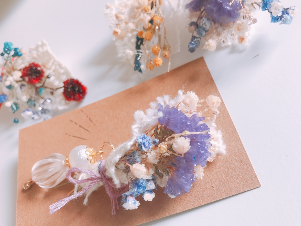 【ヒプマイ】🐺麻天狼🥂フラワーブーケピアス