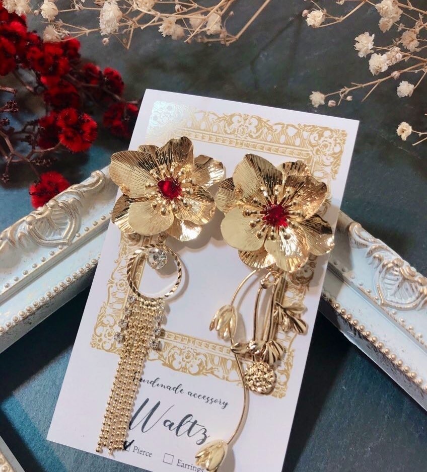 💐【ツイステ】フェアリーガライメージピアス🧚♂️