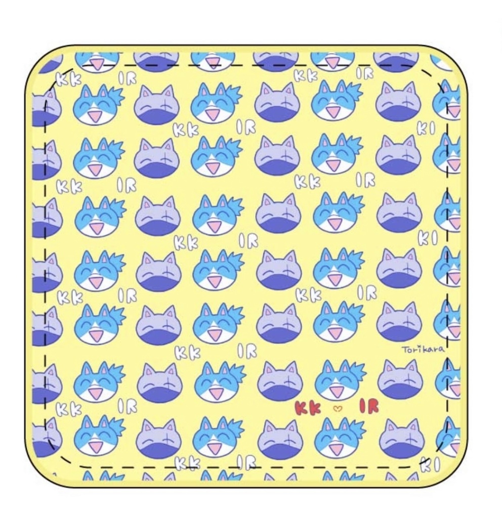 カカイルニャンコミニタオル