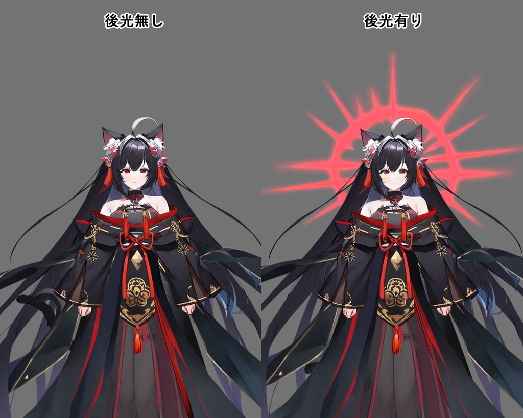 【AILive2Dモデル】【限定1点】猫神【VTS対応】