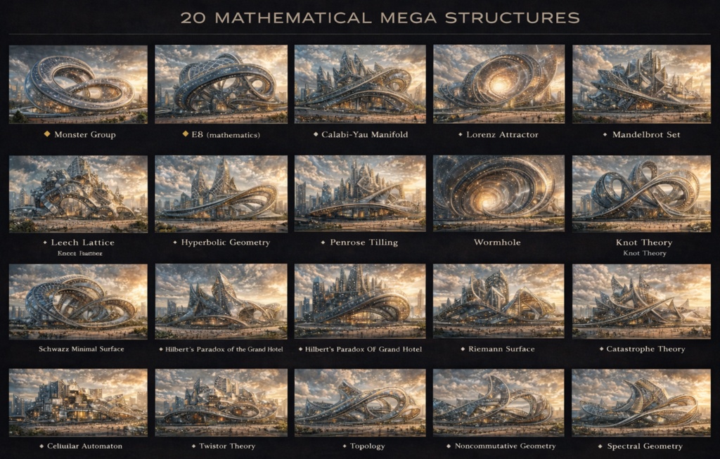 (Sample)Mathematical Architecture: 25+ Advanced AI Prompts for Chaos Geometry