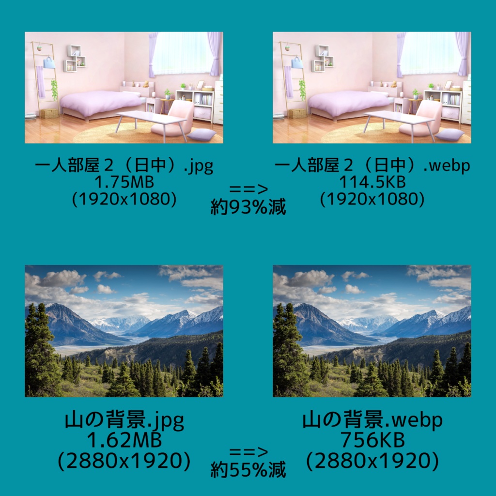 【無料版あり】アニメーションWebp変換ツール