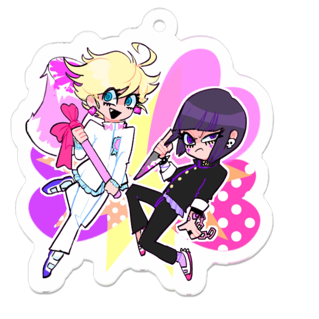 YYB（with hammer＆knife）　アクリルキーホルダー