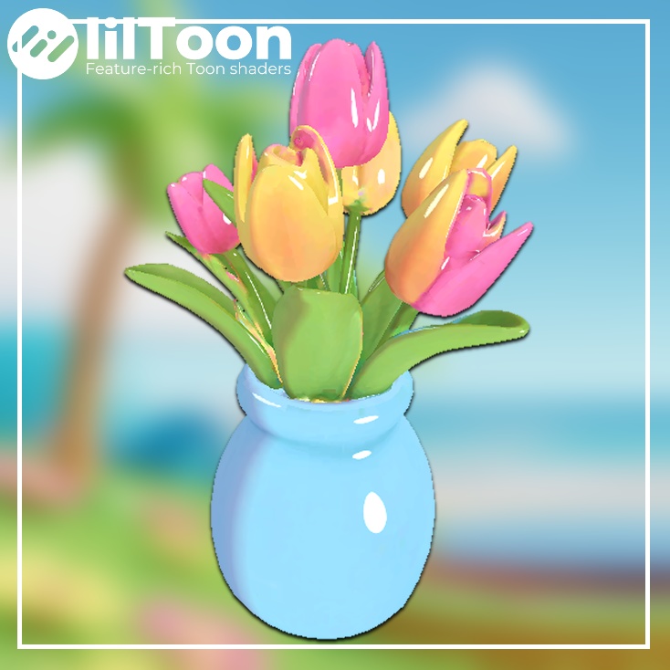 【3D】チューリップ-Tulips【VRChat】