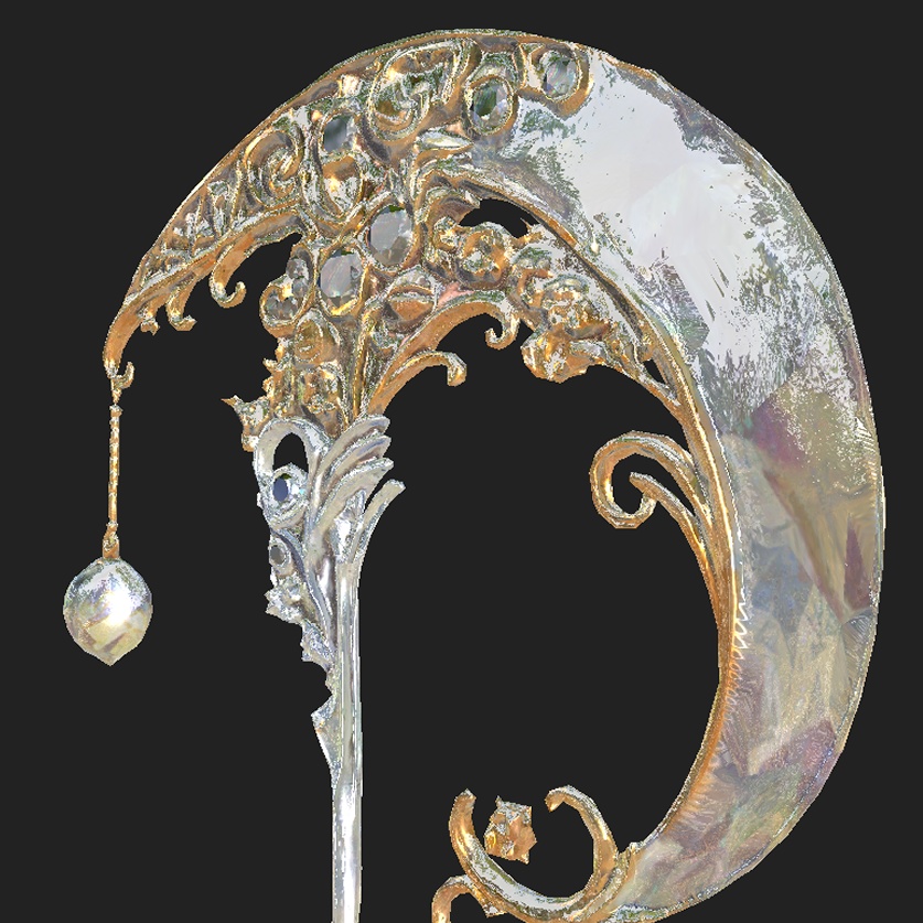 【3D】アンティークの鎌-Antique scythe【VRChat】