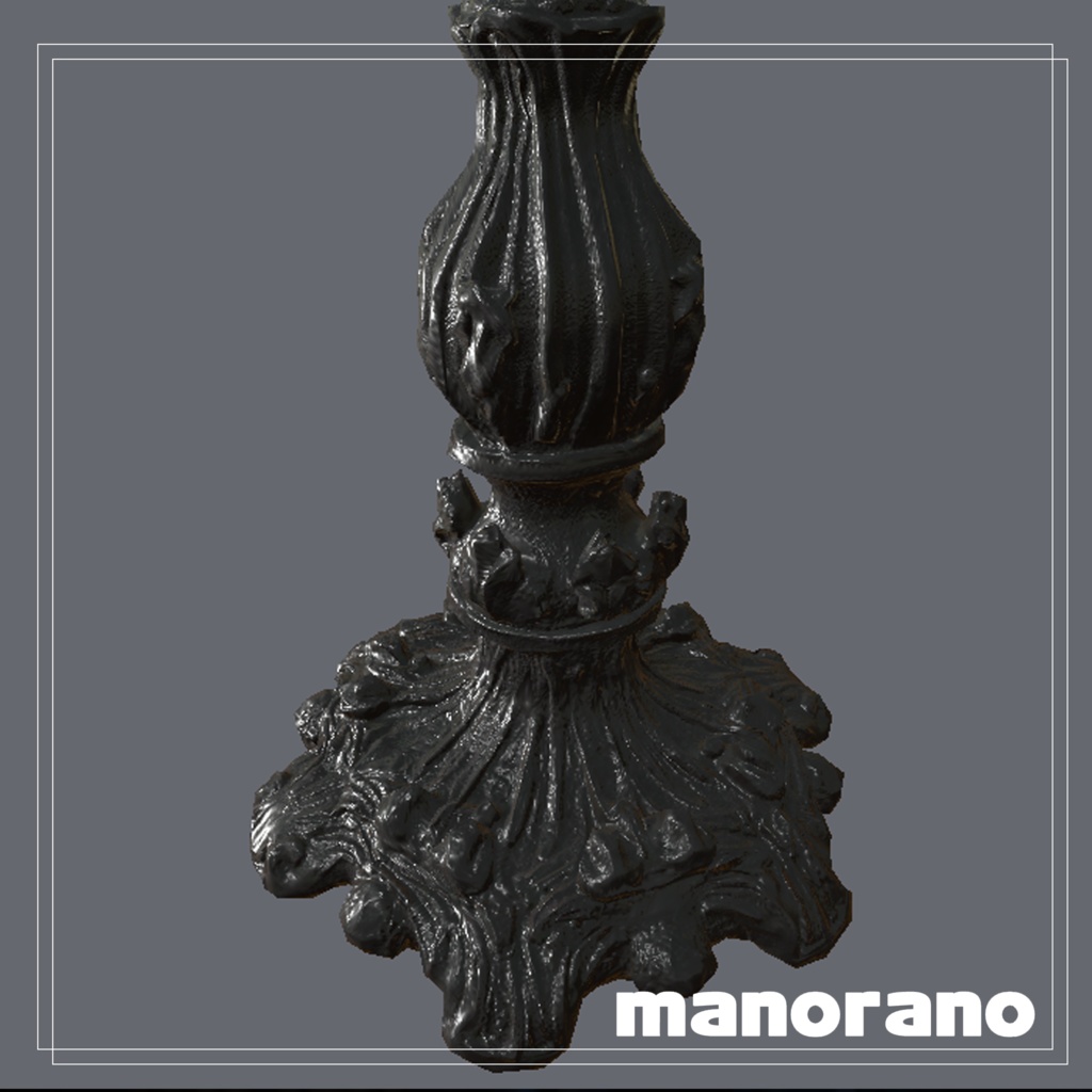 カラスのキャンドルスタンド-Crow candlestick【VRChat】