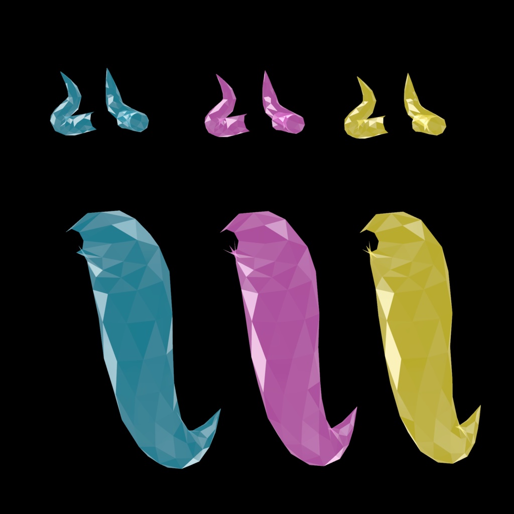 【VRChat】Horn&Tail