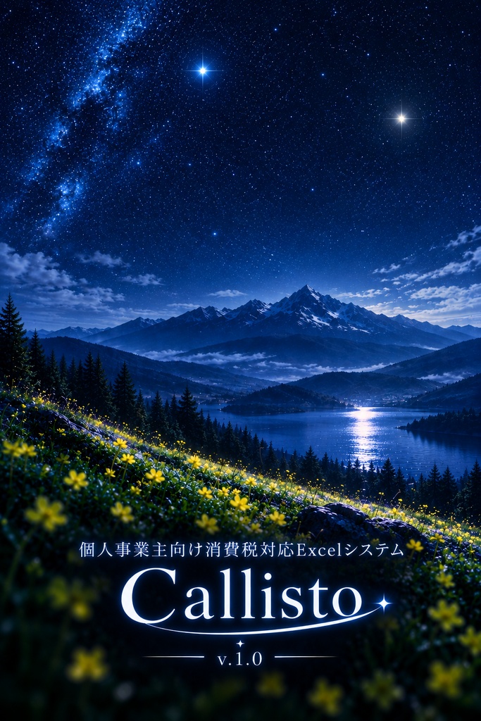個人事業主向け消費税対応Excelシステム ― Callisto ―™v.1.00
