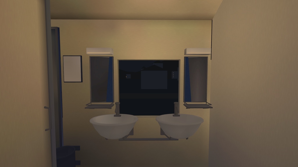 【発売記念 10/31まで¥1,500】寝台特急 — 夜の客車と4人個室【VRChatワールド・PC】流れる車窓を眺める