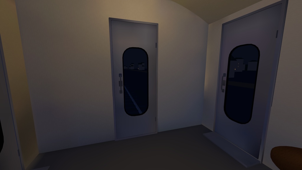 【発売記念 10/31まで¥1,500】寝台特急 — 夜の客車と4人個室【VRChatワールド・PC】流れる車窓を眺める