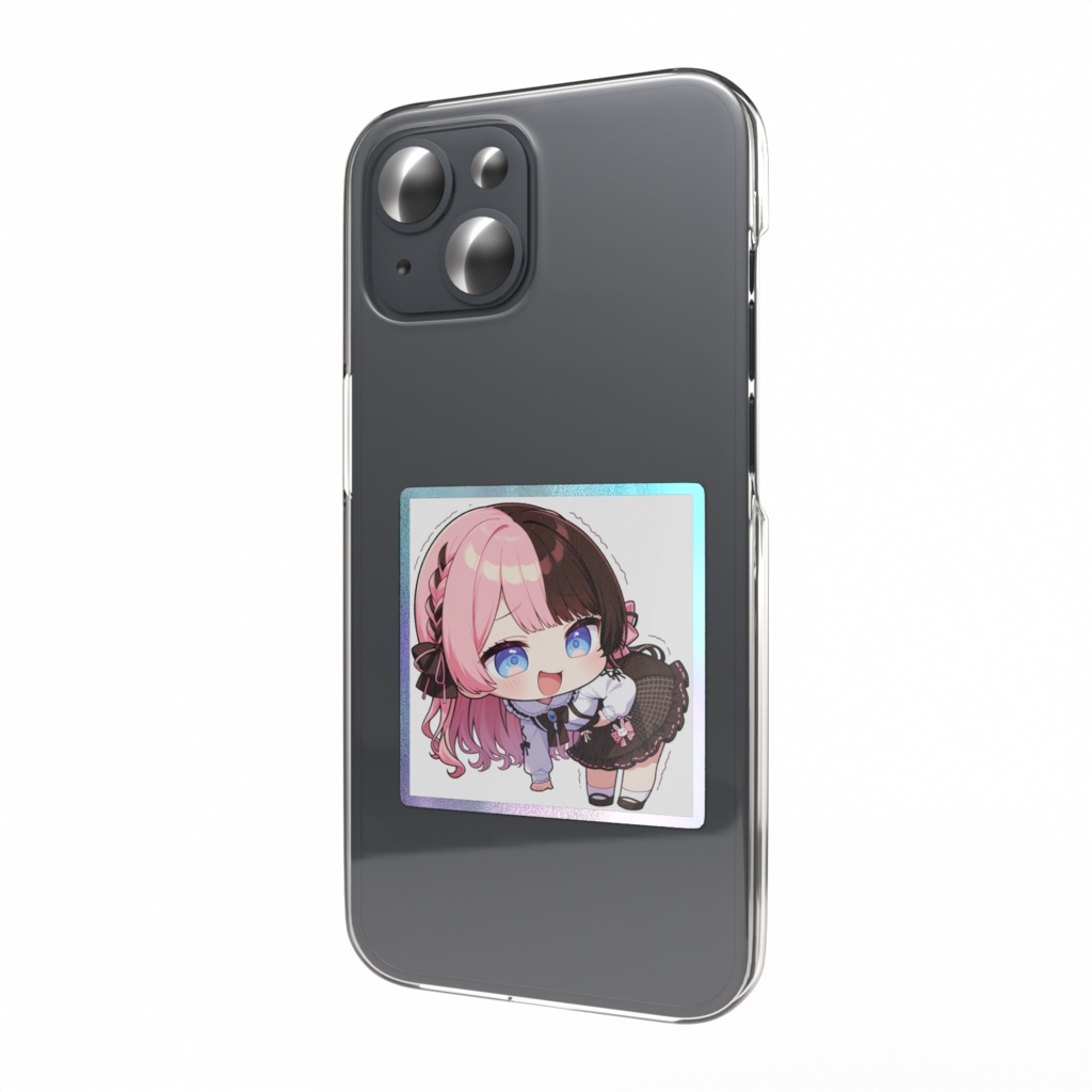 【非公式】橘ひなの_爆笑オーロラスマホステッカー